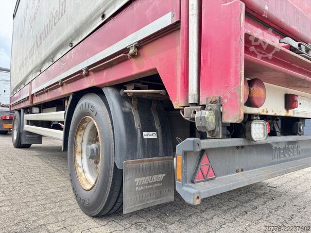Open aanhangwagen met zeil KRONE AZP 2-acher BPW Pritsche+Plane TÜV Neu TOP