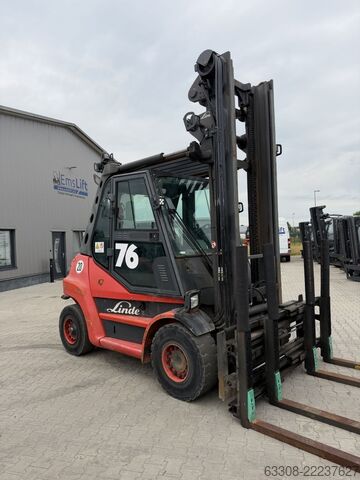 Chariot élévateur à fourche diesel Linde H70D-02