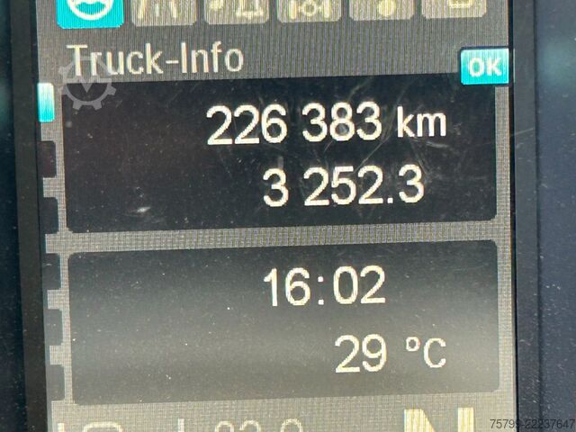 Kroklastbil MERCEDES-BENZ 1836 Antos Abroller 4x2