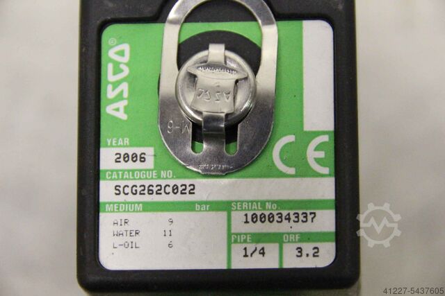 Manyetik valf Asco SCG262C022