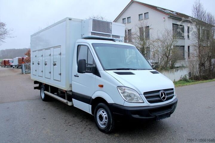 Hűtőfelépítményes furgon MERCEDES-BENZ Sprinter 516 CDI Carrier 4+4+2 Türen Euro 5