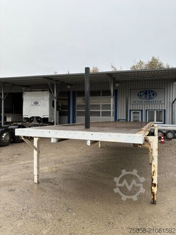 Αλλαγή σώματος ανοιχτή Krone Plattform 7,45m mit Steckrungen mittig