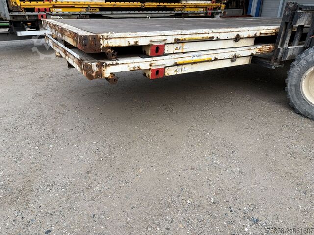 Αλλαγή σώματος ανοιχτή Krone BDF 7,45m Plattform mehrfach 2013