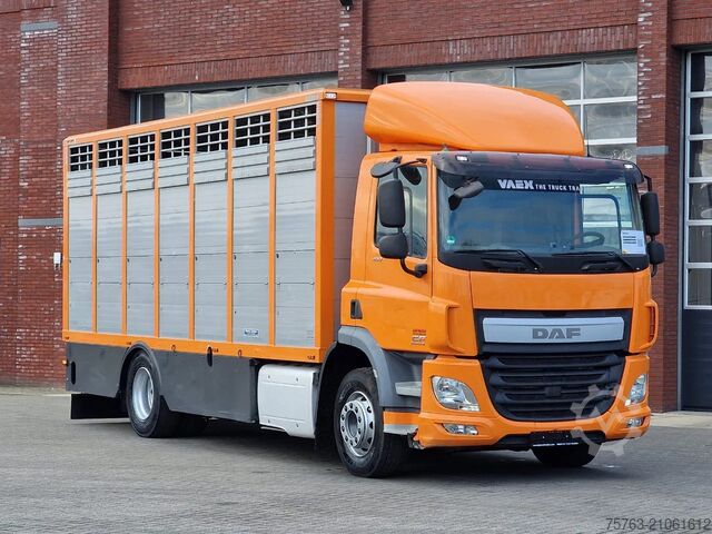 Veetransport DAF CF 400 4x2 - Menke Livestock 1 deck 16.48M2 - E...
