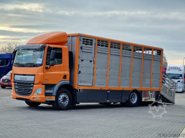Veetransport DAF CF 400 4x2 - Menke Livestock 1 deck 16.48M2 - E...