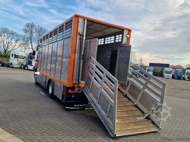 Veetransport DAF CF 400 4x2 - Menke Livestock 1 deck 16.48M2 - E...