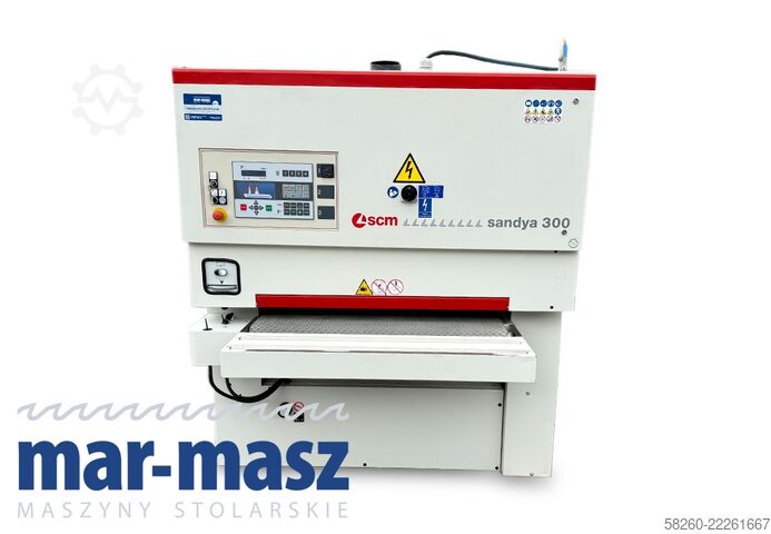 Bred remslipmaskin SCM SANDYA 3S 1100 trzewik sekwencyjny