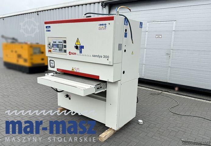 Bred remslipmaskin SCM SANDYA 3S 1100 trzewik sekwencyjny