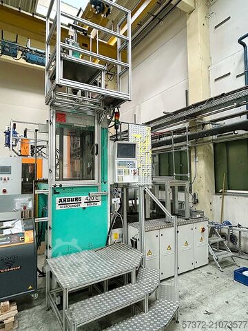 Verticale spuitgietmachine Arburg Allrounder 420C 800-250 VU