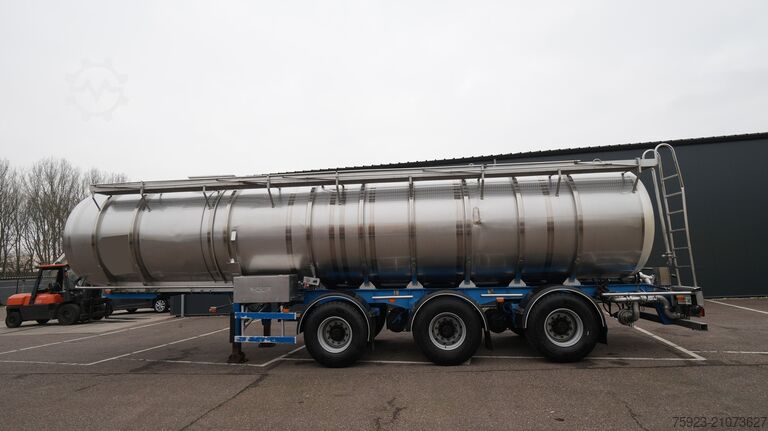Voedseltanker Burg 3 AXLE FOOD TANK TRAILER 36.400LTR