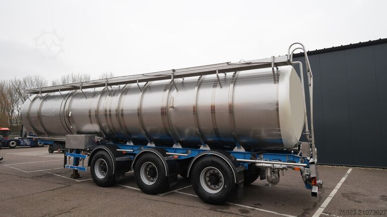 Voedseltanker Burg 3 AXLE FOOD TANK TRAILER 36.400LTR