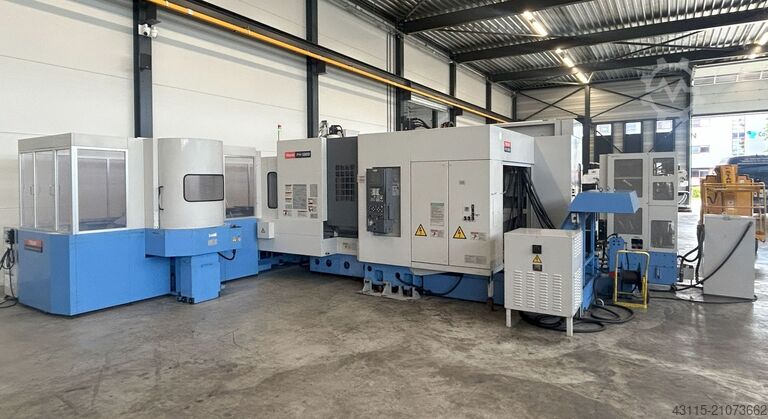 Horizontaal bewerkingscentrum met Pallet Mazak FH 5800 with 10 Pallet Palletech