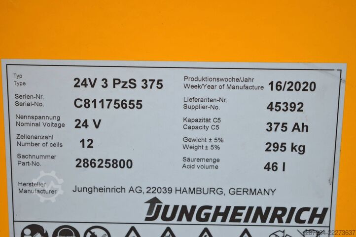 Hochhubwagen Jungheinrich EJG 112