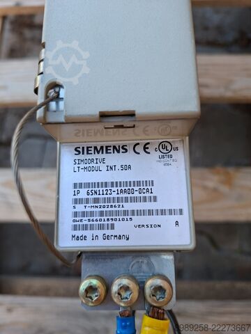 Módulo de potencia con unidad de control Siemens 6SN1123-1AA00-0CA1 / 6SN1118-1NH00-0AA2