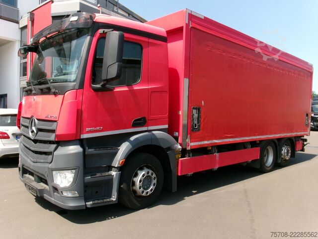 Içecek kamyonu MERCEDES-BENZ 2540 Antos*6,9 m Schiebeplane*NLA*LBW*Kamera*TOP