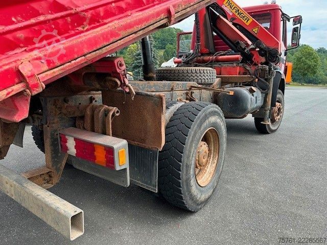 Üç taraflı damperli kamyon MERCEDES-BENZ 1824 AK Palfinger PK 8000