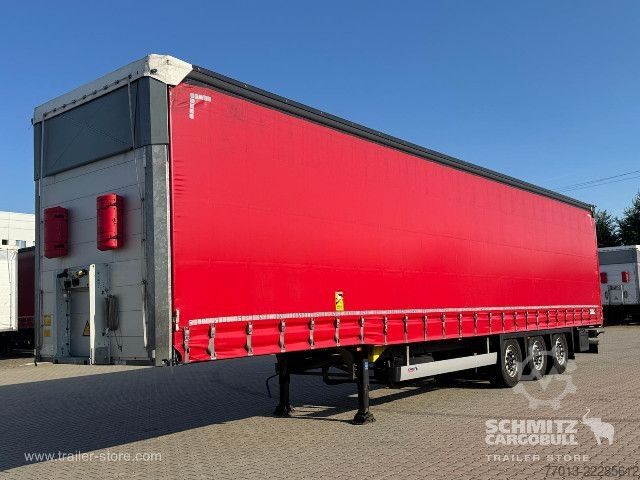 Åben sættevogn med presenning Schmitz Cargobull Curtainsider Mega
