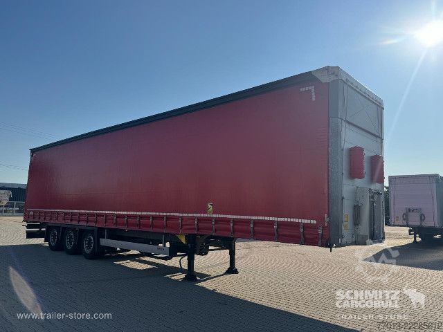 Åben sættevogn med presenning Schmitz Cargobull Curtainsider Mega