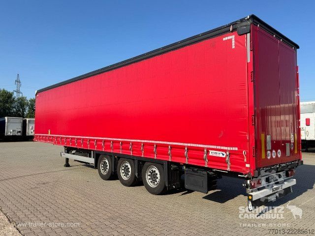 Åben sættevogn med presenning Schmitz Cargobull Curtainsider Mega
