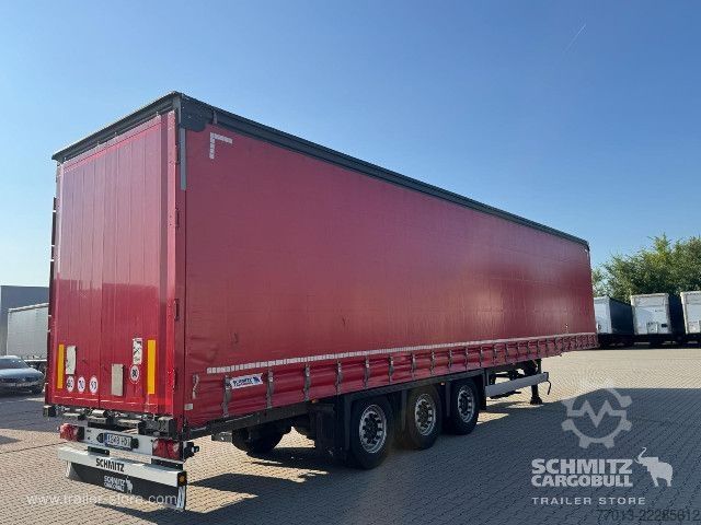 Åben sættevogn med presenning Schmitz Cargobull Curtainsider Mega