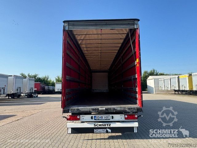 Åben sættevogn med presenning Schmitz Cargobull Curtainsider Mega
