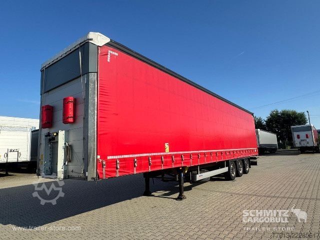Åben sættevogn med presenning Schmitz Cargobull Curtainsider Mega