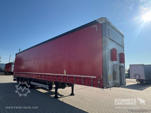 Åben sættevogn med presenning Schmitz Cargobull Curtainsider Mega