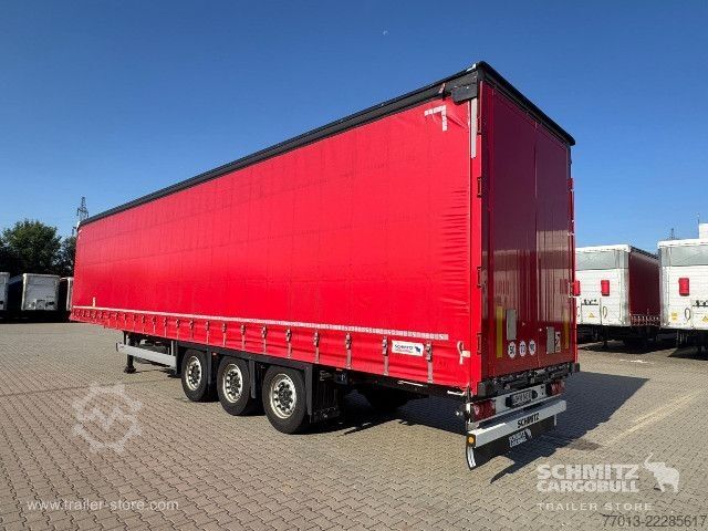 Åben sættevogn med presenning Schmitz Cargobull Curtainsider Mega