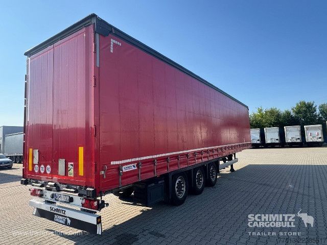Åben sættevogn med presenning Schmitz Cargobull Curtainsider Mega