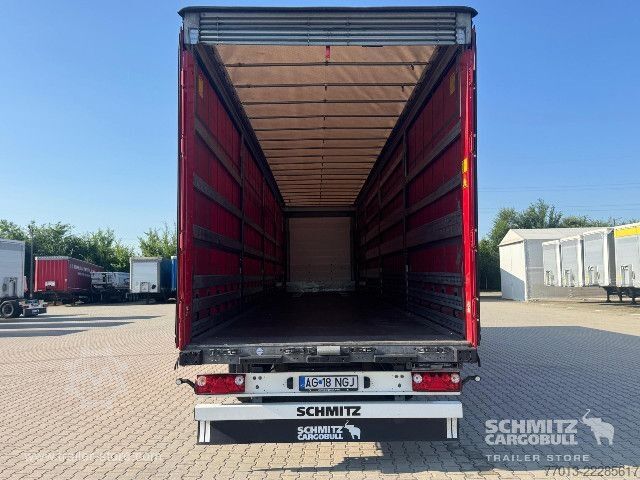 Åben sættevogn med presenning Schmitz Cargobull Curtainsider Mega