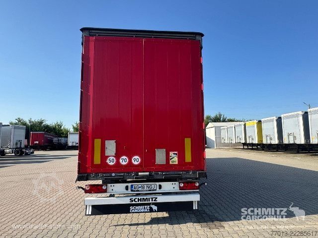 Åben sættevogn med presenning Schmitz Cargobull Curtainsider Mega