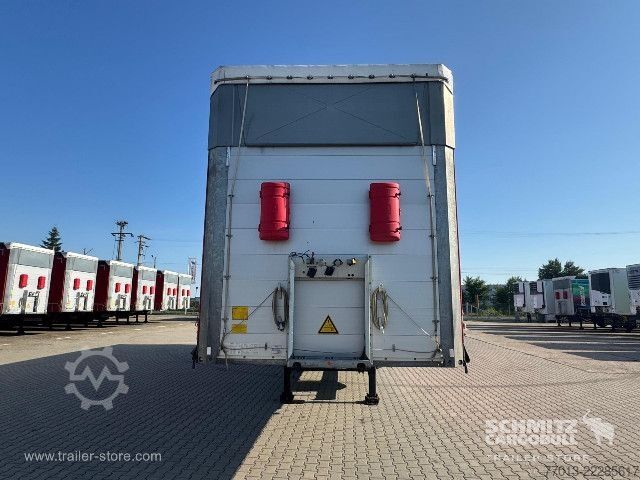 Åben sættevogn med presenning Schmitz Cargobull Curtainsider Mega