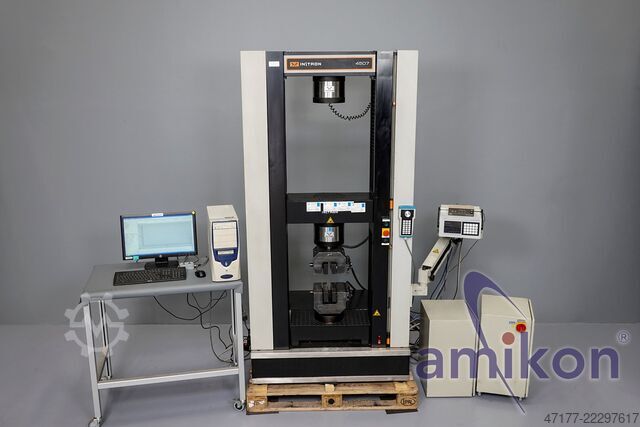 Zkušební stroj na materiály, trhací zkušební stroj Instron 4507 Universalprüfmaschine 200 kN