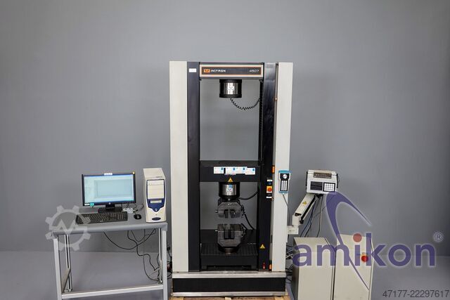 Zkušební stroj na materiály, trhací zkušební stroj Instron 4507 Universalprüfmaschine 200 kN