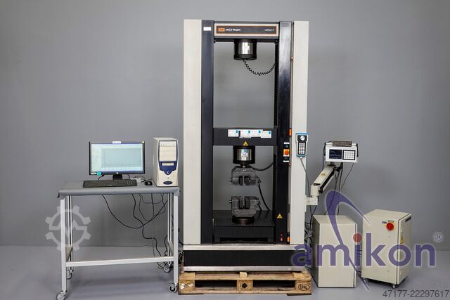 Zkušební stroj na materiály, trhací zkušební stroj Instron 4507 Universalprüfmaschine 200 kN
