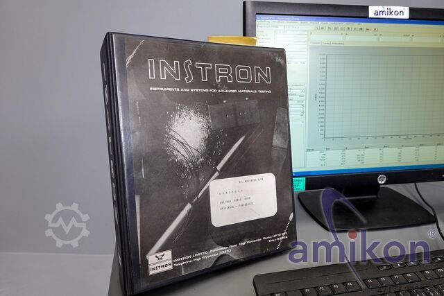 Zkušební stroj na materiály, trhací zkušební stroj Instron 4507 Universalprüfmaschine 200 kN