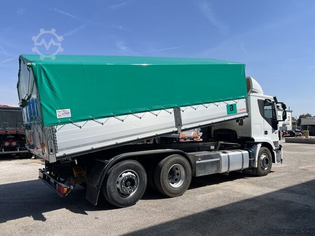 Třístranný sklápěč Iveco Stralis 460