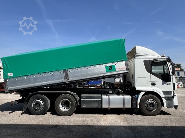 Třístranný sklápěč Iveco Stralis 460
