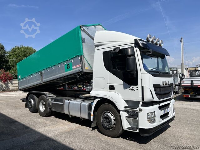 Třístranný sklápěč Iveco Stralis 460