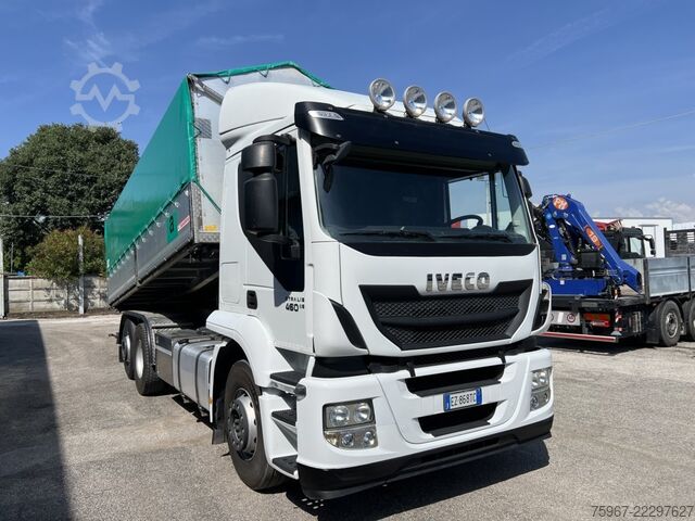 Třístranný sklápěč Iveco Stralis 460