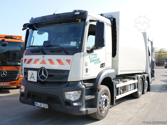 Kamion za odvoz smeća Mercedes-Benz Actros 2535 L 6x2 / Faun Variopress V19