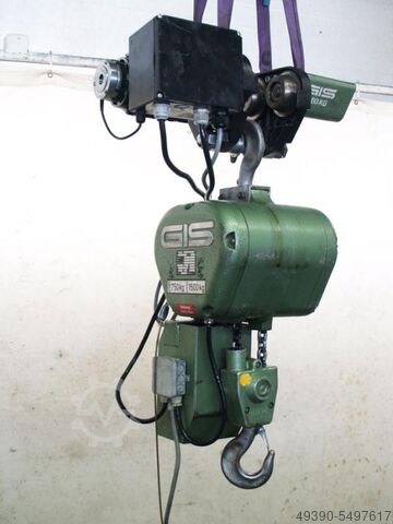 Elektrische kettingtakel, elektrische takel, kraan GIS 150 / F