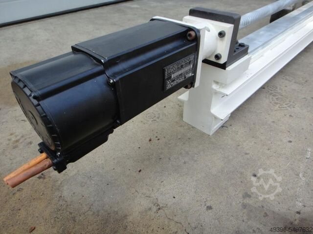 Lineaireenheid, lineaire as, portaalas met servoaandrijving; lineaire geleiding met servomotor, sync REXROTH INDRAMAT MKD0771B-061-KP1-KN