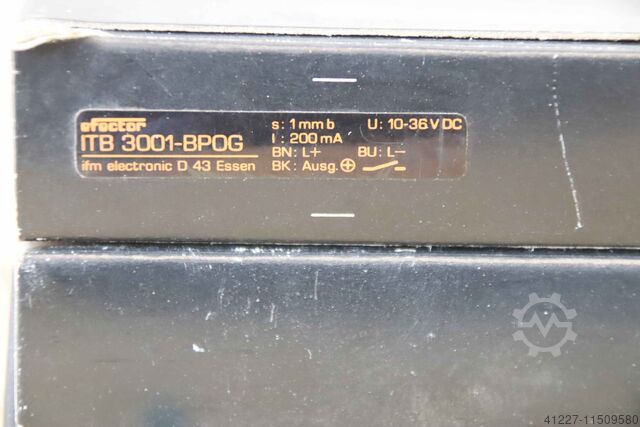 Induktiver Sensor Näherungsschalter efector ITB 3001-BPOG