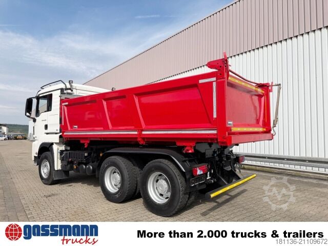 Tippbil MAN TGS 26.500 6x4 BL, Bordmatik