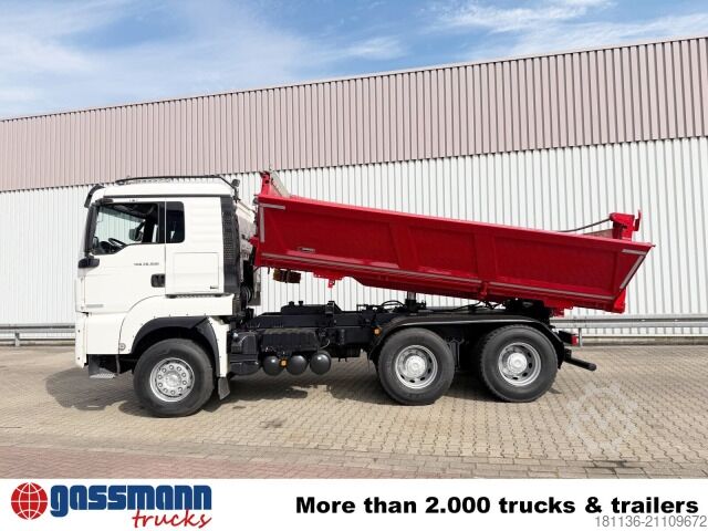 Tippbil MAN TGS 26.500 6x4 BL, Bordmatik