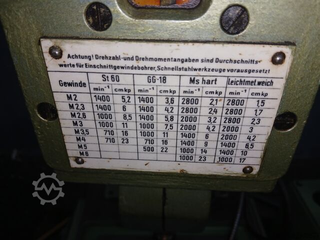 Tapmachine WMW GI4/1