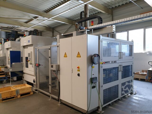 Linea automatizzata di lavorazione ingranaggi EMAG EMAG Zahnradbearbeitungslinie verkettet