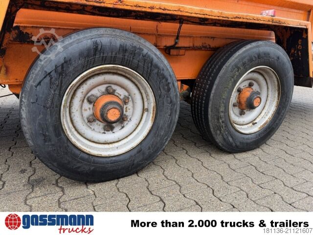 Poluprikolica za niskopodni prevoz  Tandemtieflader TT 10,5