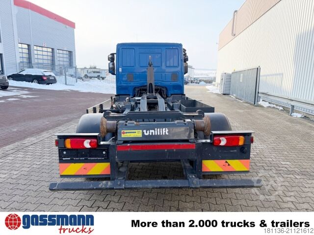 Haakarm vrachtwagen Iveco Eurocargo ML100E21, Unilift Cityabroller 6 to, bis